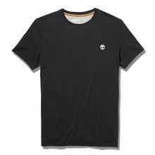 Camiseta de algodón jersey Negro S