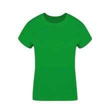 Camiseta Algodón Mujer Colores S a XXL Verde M