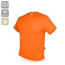 Camiseta Algodón Naranja 2-3