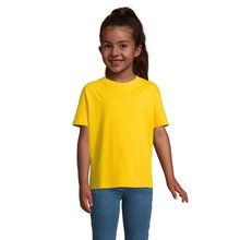 Camiseta Algodón Niño 190g Oro 4XL