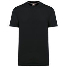 Camiseta algodón orgánico cuello redondo Black XXS