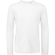Camiseta algodón orgánico manga larga hombre Blanco XL