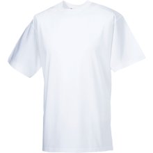 Camiseta algodón peinado tubular Blanco XXL