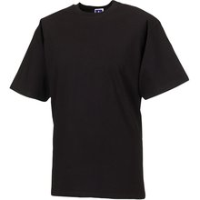 Camiseta algodón peinado tubular Negro M
