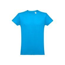 Camiseta Algodón Tubular Muchos Colores Azul aqua L