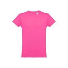 Camiseta Algodón Tubular Muchos Colores Rosa L