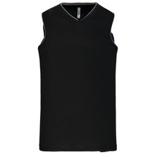 Camiseta de baloncesto Negro S