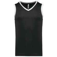 Camiseta de baloncesto para niños Black / White 4/6 ans