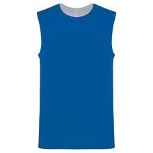 Camiseta Baloncesto Reversible Azul XS