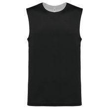 Camiseta Baloncesto Reversible Negro XS