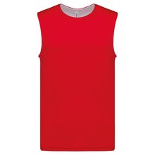 Camiseta Baloncesto Reversible Rojo S
