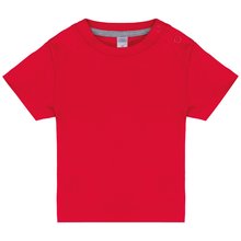 Camiseta bebé 100% algodón Rojo 18M