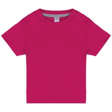 Camiseta bebé 100% algodón Rosa 12M