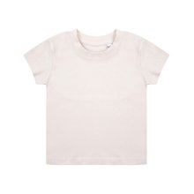 Camiseta para bebé de algodón orgánico Beige 0/3M