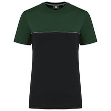 Camiseta bicolor eco Verde XS