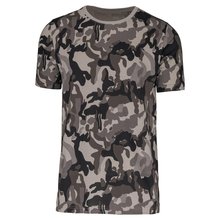 Camiseta camuflaje algodón Diseño / Gris M