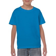 Camiseta clásica infantil de algodón Azul M