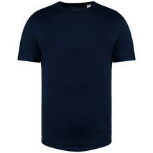 Camiseta Corte regular con dobladillo Azul L