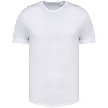 Camiseta Corte regular con dobladillo Blanco XXL