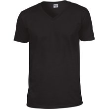Camiseta cuello de pico Negro S