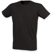 Camiseta cuello redondo hombre Black S