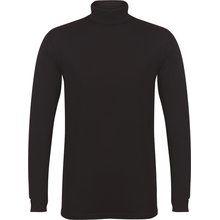 Camiseta cuello vuelto hombre Black S