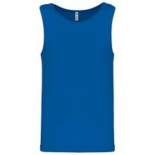Camiseta de deporte hombre Azul L