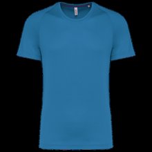 Camiseta deporte reciclada para hombre Aqua Blue XS