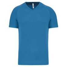 Camiseta de deporte secado rápido Aqua Blue XS