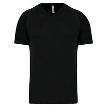 Camiseta de deporte secado rápido Negro L