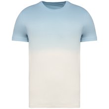 Camiseta Dip Dye unisex Azul XXS