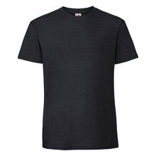 Camiseta Efecto piel de melocotón Negro S