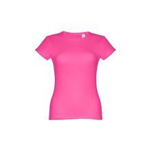 Camiseta Entallada Algodón Mujer Rosa M