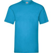 Camiseta hombre algodón cuello redondo Azur Blue S