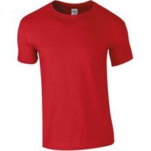 Camiseta hombre algodón preencogido Rojo 3XL