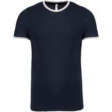 Camiseta hombre con cuello redondo Azul S