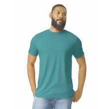 Camiseta hombre softstyle entallada Azul XXL