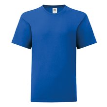 Camiseta infantil 100% algodón Azul 5/6 ans