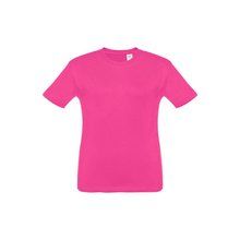 Camiseta Infantil Algodón 100% Rosa 10