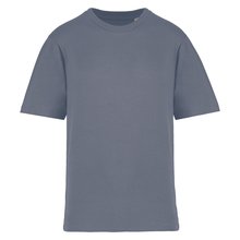 Camiseta infantil de algodón con mangas caídas Azul / Gris 6/8 ans