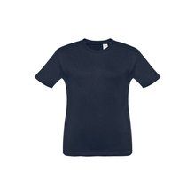Camiseta Infantil Unisex de Algodón Azul 8