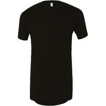 Camiseta larga para hombre Black S