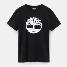 Camiseta con Logo de árbol Black S