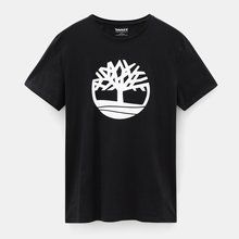 Camiseta con Logo de árbol Negro S