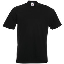 Camiseta manga corta algodón Negro S