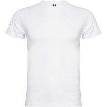 Camiseta manga corta cuello redondo Blanco 4XL