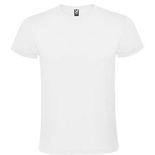 Camiseta Manga Corta Tubular Blanco 2XL