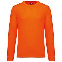 Camiseta manga larga Unisex Fluorescent Orange XS