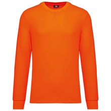 Camiseta manga larga Unisex Naranja XL