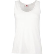 Camiseta sin mangas entallada Blanco S